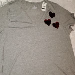 Lane bryant, 18/20 New with tags, sequins tee